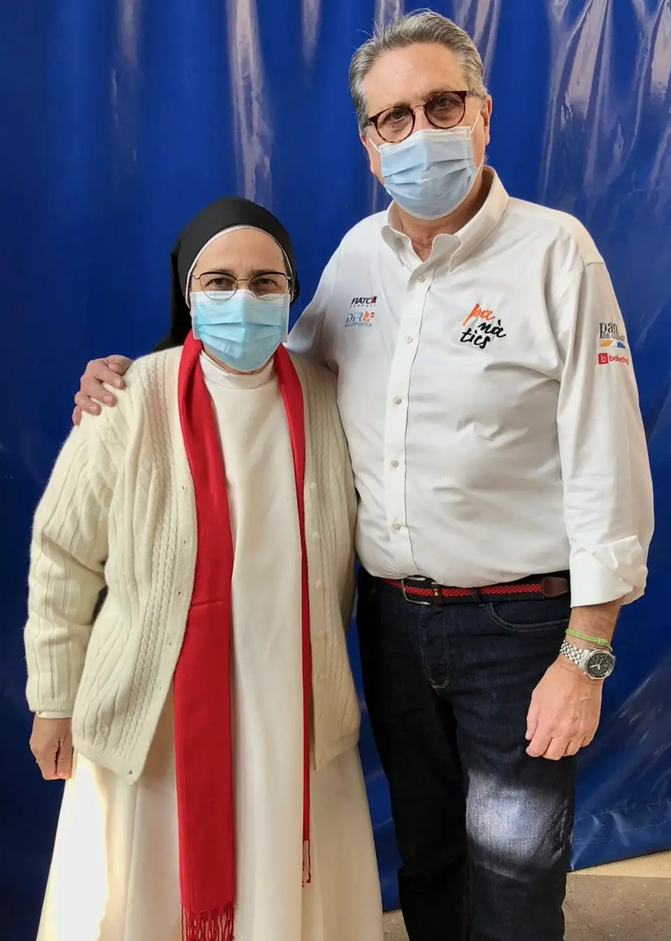 Sor Lucía Caram con Panatics