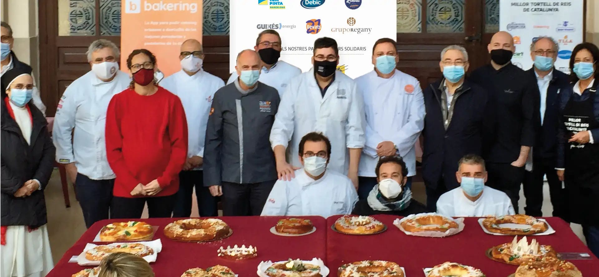 Concurso solidario millor tortell de reis de Catalunya